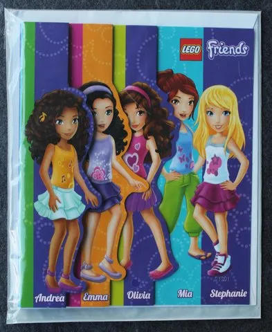 Postcard - Friends Andrea, Emma, Olivia, Mia and Stephanie