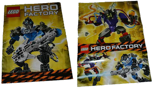 Hero Factory Poster 2012 - Double-Sided