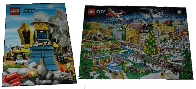 City Poster Construction Miners / Winter Scene - Double-Sided (6016075/6019666)