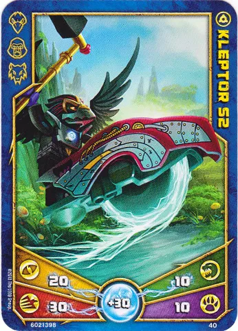 LEGENDS OF CHIMA Deck #1 Game Card 40 - Kleptor S2