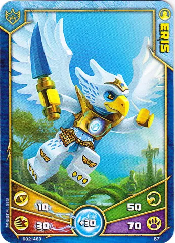 LEGENDS OF CHIMA Deck #1 Game Card 87 - Eris