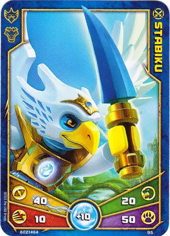 LEGENDS OF CHIMA Deck #1 Game Card 95 - Stabiku