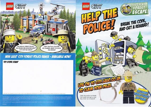 Competition Form for Winning Police Key Chain