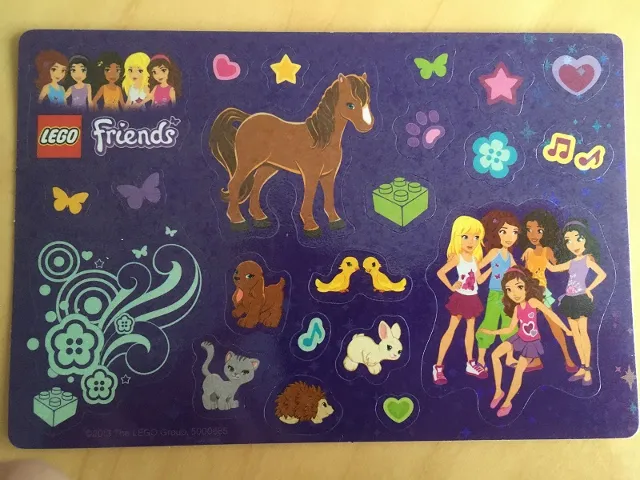 Sticker Sheet, Friends, Sheet of 22