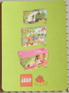 DUPLO Animal Memory Card #1 - Cover Card