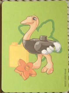 DUPLO Animal Memory Card #2 - Ostrich