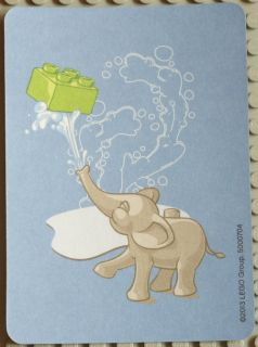 DUPLO Animal Memory Card #8 - Elephant