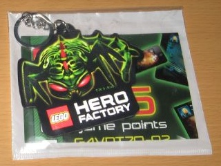 Hero Factory 3D Key Chain