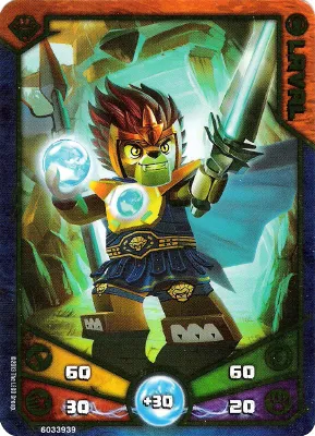 LEGENDS OF CHIMA Deck #1 Promotional Foil Game Card - Laval