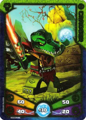 LEGENDS OF CHIMA Deck #1 Promotional Foil Game Card - Cragger