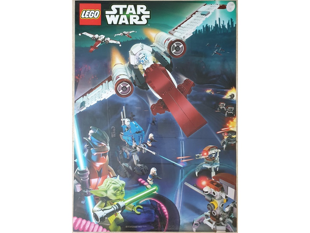 Star Wars 2013 Poster Set Z-95 Headhunter (75004) / AT-RT (75002) (Non-Folded)