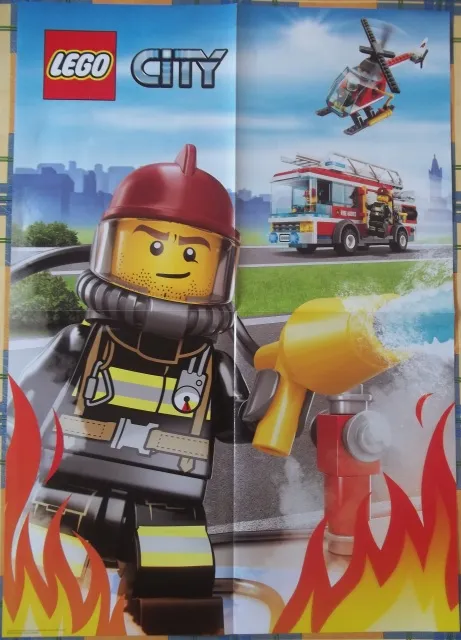 City Poster Fire (Single-Sided)