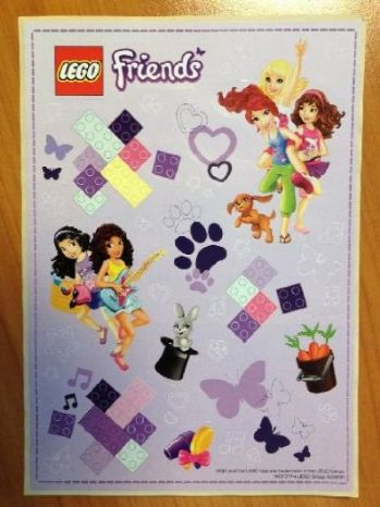 Sticker Sheet, Friends