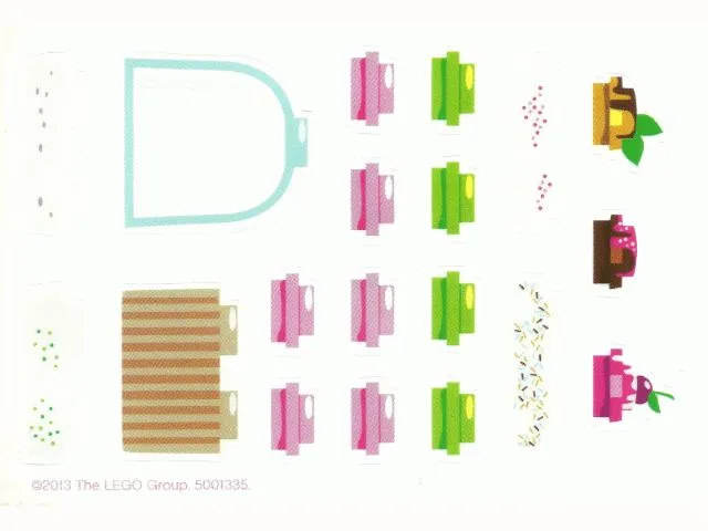 Sticker Sheet for Set 6043173 - (5001335)