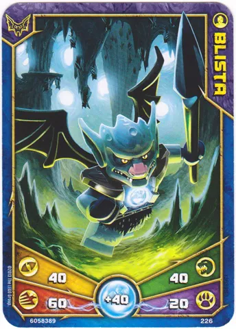 LEGENDS OF CHIMA Deck #2 Game Card 226 - Blista
