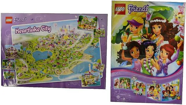 Friends Poster, Heartlake City Map, Double-Sided (6071079/6076130)
