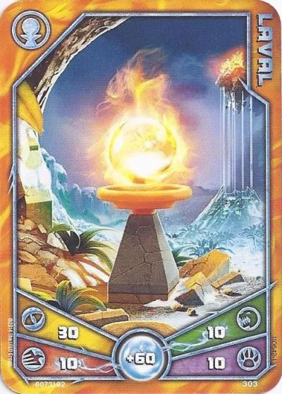 LEGENDS OF CHIMA Deck #3 Game Card 303 - Laval