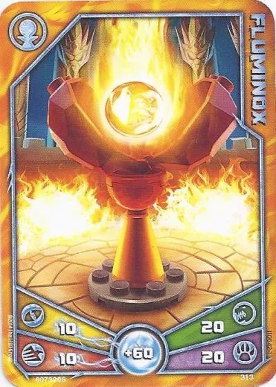 LEGENDS OF CHIMA Deck #3 Game Card 313 - Fluminox