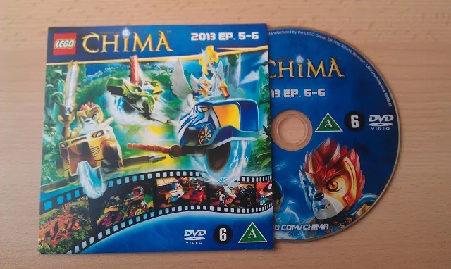 Video DVD - Legends of Chima 2013 Ep. 5-6