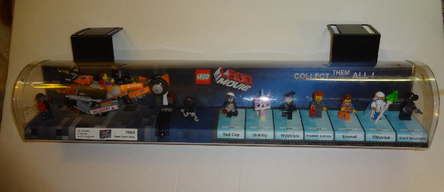 Display Assembled Minifigures, The LEGO Movie in Plastic Case