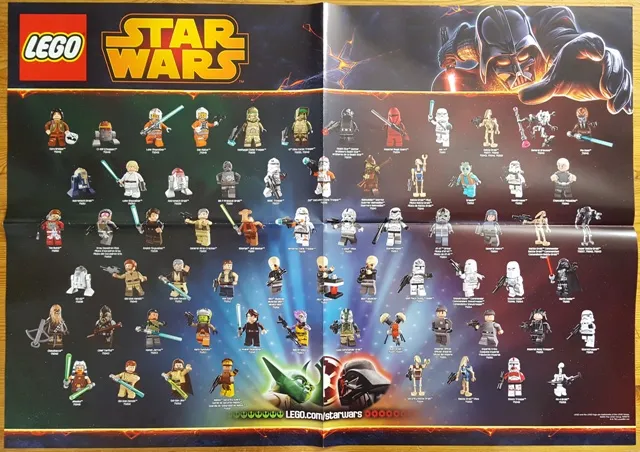 Star Wars Choose Your Side Poster - Single Sided (Minifigures)
