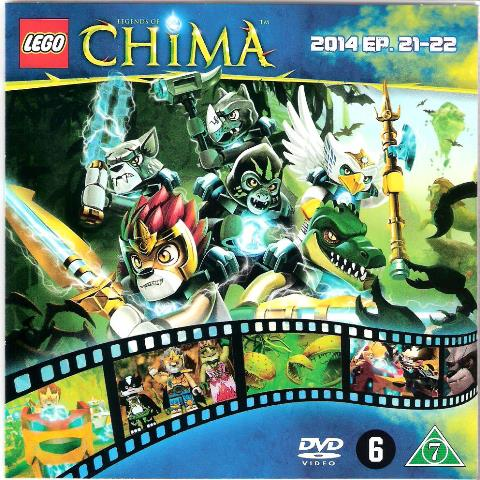 Video DVD - Legends of Chima 2014 Ep. 21-22