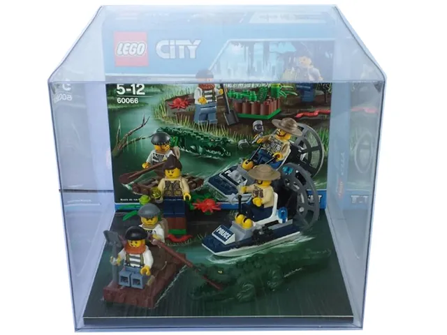 Display Assembled Set, City Set 60066 in Plastic Case