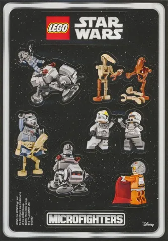 Sticker Sheet, Star Wars Microfighters, Sheet of 8