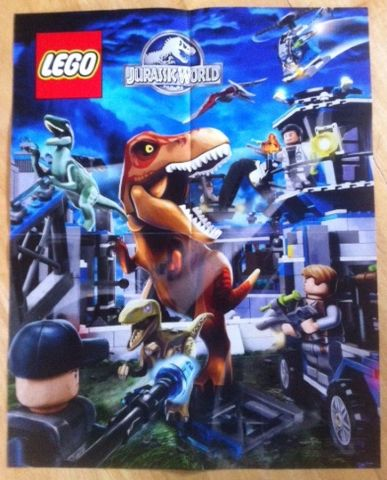 Jurassic World Poster, Tyrannosaurus rex Escape