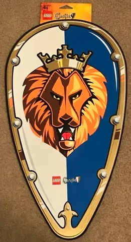 Shield, Castle Lion Head with 3D Mouth Pattern