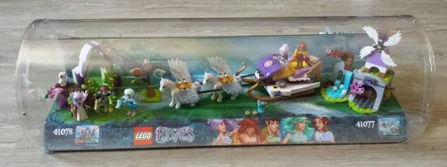 Display Assembled Set, Elves 41077 and 41078