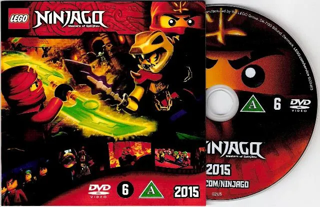 Video DVD - NINJAGO Masters of Spinjitzu 2015