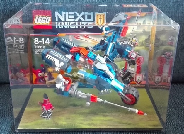 Display Assembled Set, Nexo Knights Set 70312 in Plastic Case