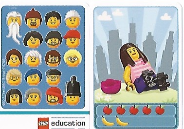 Community Set 45022 Game Card 07 - Rollerskater