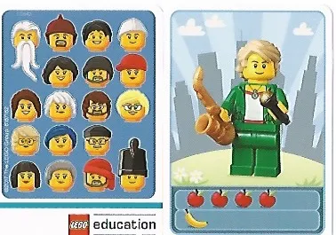 Community Set 45022 Game Card 10 - Saxophone Player