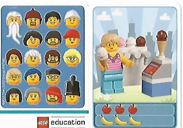 Community Set 45022 Game Card 14 - Ice Cream Vendor