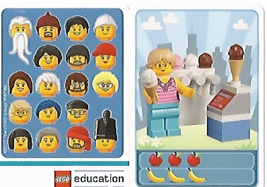 Community Set 45022 Game Card 14 - Ice Cream Vendor