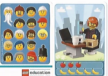 Community Set 45022 Game Card 15 - Office Worker