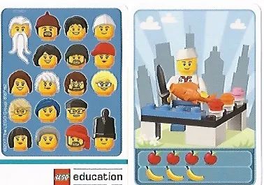 Community Set 45022 Game Card 16 - Fishmonger