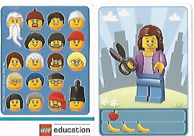 Community Set 45022 Game Card 19 - Hairdresser