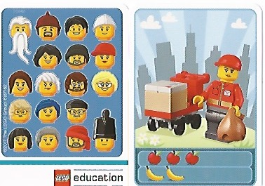 Community Set 45022 Game Card 21 - Postwoman