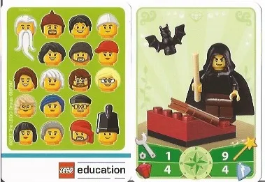 Education Set 45023 Game Card 21 - Dark Wizard