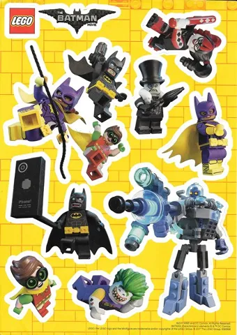 Sticker Sheet, The LEGO Batman Movie