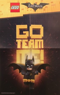 The LEGO Batman Movie Poster - 'GO TEAM ME!'