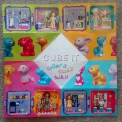 Sticker Sheet, Friends 'CUBE IT'