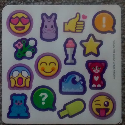 Sticker Sheet, Friends Emojis - Sheet 1