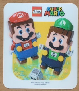 Sticker Sheet, Super Mario - 3D Lenticular