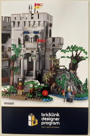 Flyer 2021 Set 910001 Insert - Building App Link and Instructions