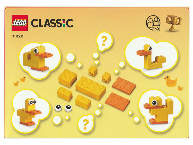 Play Challenge Card for Set 11020 - Ducks / Fish