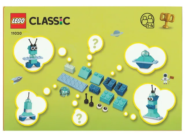 Play Challenge Card for Set 11020 - Aliens and Spaceships / Buildings